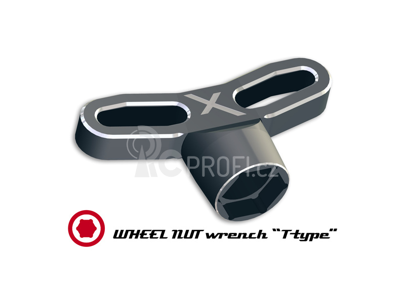 Nástrčkový klíč na matice kol CNC PRO 23mm