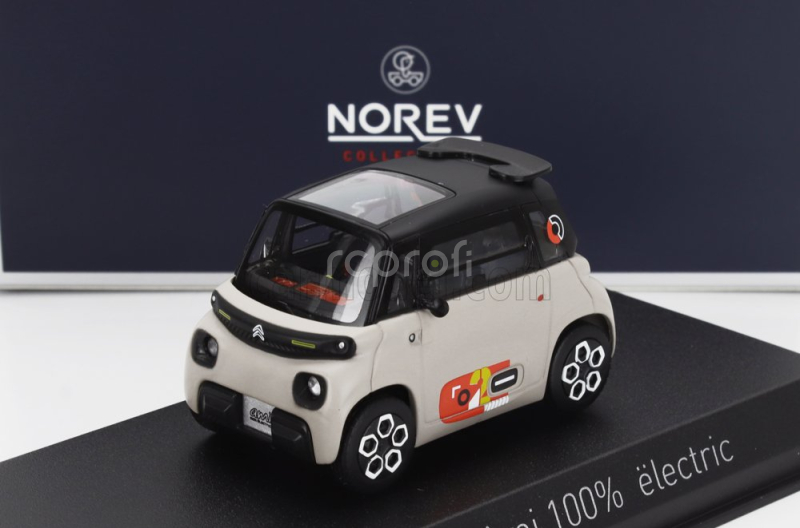 Norev Citroen Ami Peps 100% Electric 2020 1:43 Beige Black