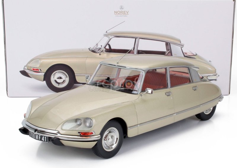 Norev Citroen Ds23 Pallas 1973 1:12 Beige