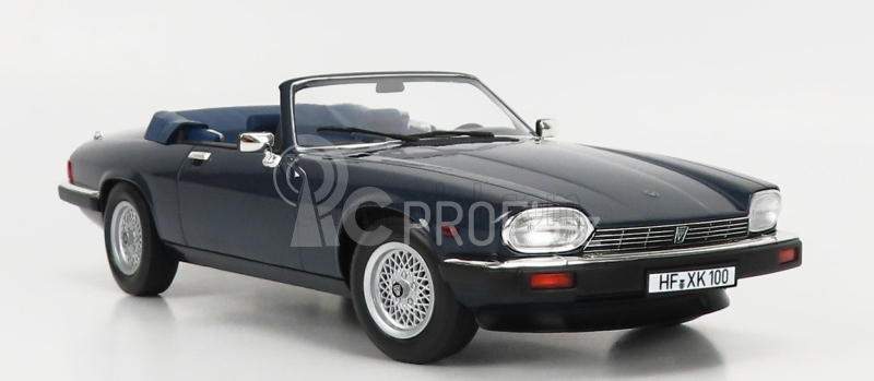 Norev Jaguar Xj-s Cabriolet 1988 1:18 Blue