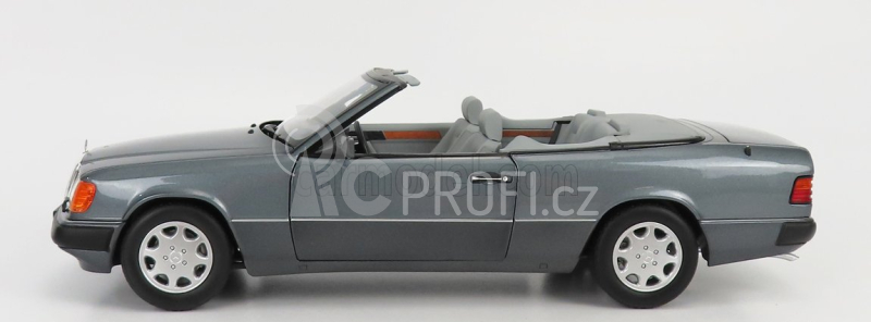 Norev Mercedes benz E-class 300ce 24v (a124) Cabriolet Open 1991 1:18 Grey Met
