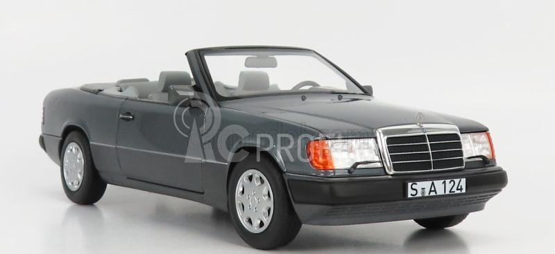 Norev Mercedes benz E-class 300ce 24v (a124) Cabriolet Open 1991 1:18 Grey Met