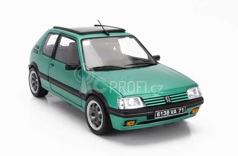 Norev Peugeot 205 1.9 Gti Griffe With Windowroof 1991 1:18 Zelená