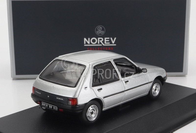 Norev Peugeot 205 Gl 1988 1:43 Silver
