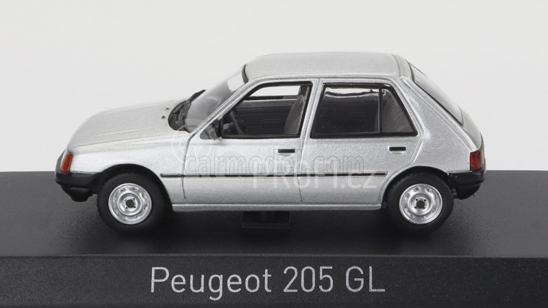 Norev Peugeot 205 Gl 1988 1:43 Silver
