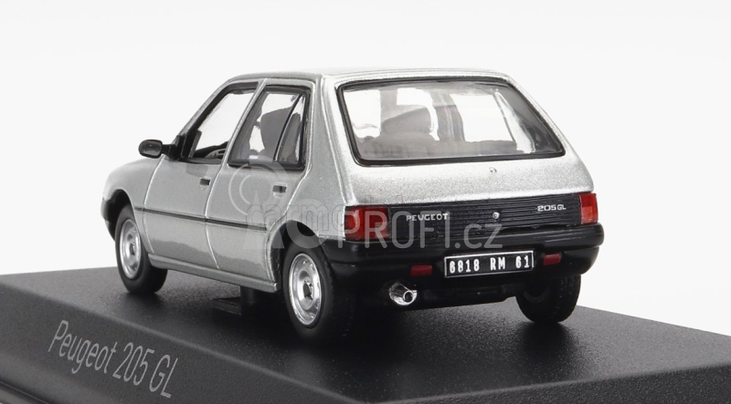 Norev Peugeot 205 Gl 1988 1:43 Silver