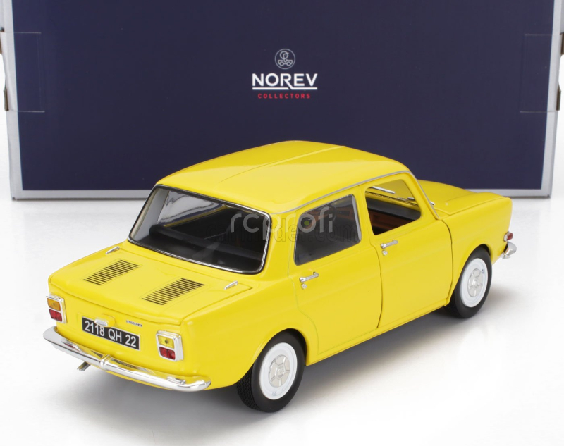 Norev Simca 1000 Ls 1974 1:18 Žlutá