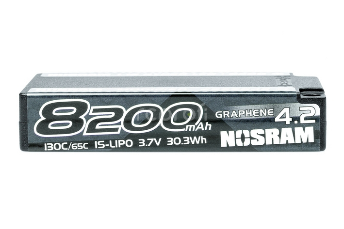 NOSRAM 1/12 Hyper LCG Modified GRAPHENE-4.2 8200mAh Hardcase akumulátor - 3.7V - 130C/65C