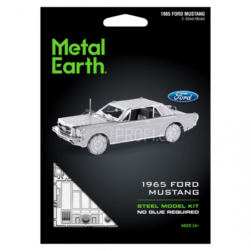 Ocelová stavebnice Ford 1965 Mustang Coupe
