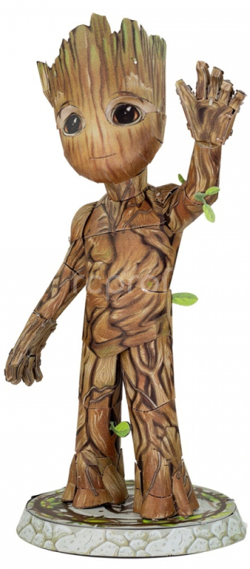 Ocelová stavebnice Marvel Groot