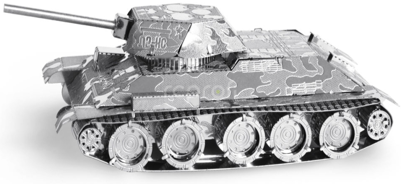 Ocelová stavebnice T-34 Tank