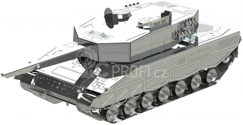 Ocelová stavebnice tank Leopard 2