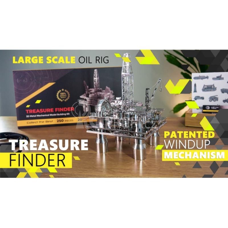 Ocelová stavebnice Treasure Finder