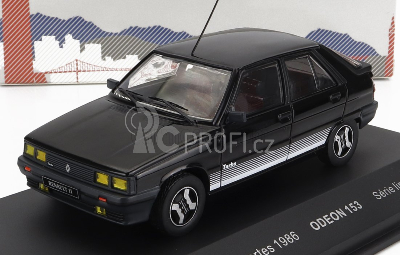 Odeon Renault R11 Turbo 1986 1:43 Black