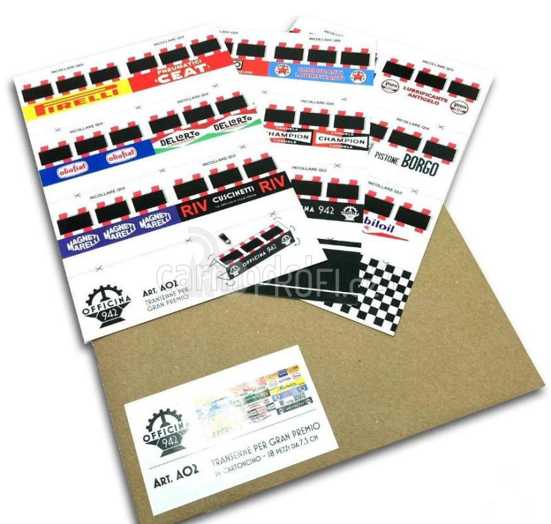 Officina-942 Accessories Transenne Per Gran Premio - Barriers For Gp 1:76 Různé
