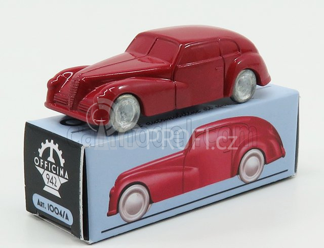 Officina-942 Alfa romeo 6c 2500 Freccia D'oro 1947 1:76 Red