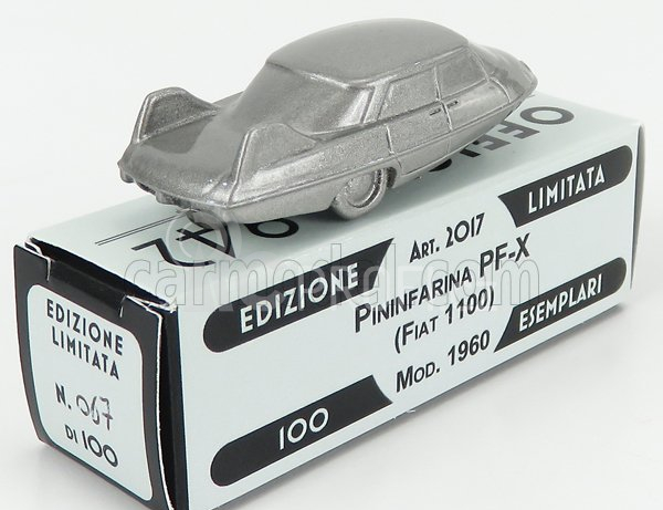 Officina-942 Fiat 1100/103 Pf-x Pininfarina 1960 1:76 Grey