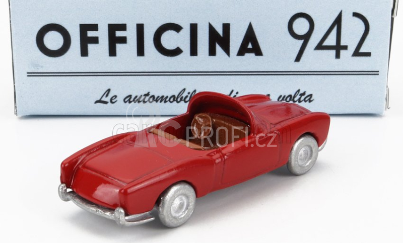 Officina-942 Fiat 1100/103 Tv Trasformabile Spider Open 1955 1:76 Red