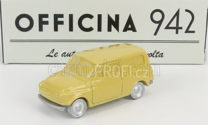 Officina-942 Fiat 500 Utility Francis Lombardi 1959 1:76 Beige