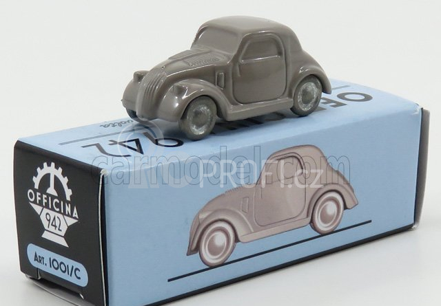 Officina-942 Fiat 500b Topolino 1:76 Světle Šedá