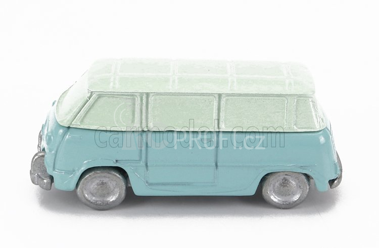 Officina-942 Fiat 600m Van Furgoncino Coriasco 1956 1:76 Světle Modrá Zelená