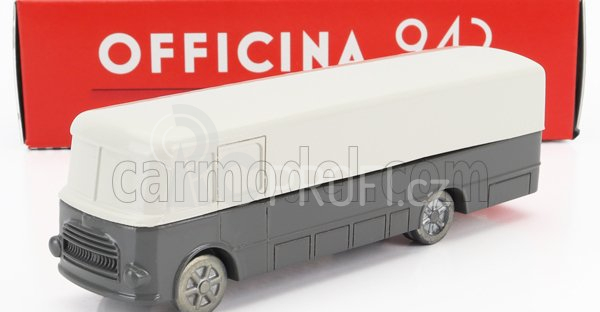 Officina-942 Fiat 642 Rn Truck Car Transporter F1 Assistenza Corse Ferrari 1956 1:76 Šedá Bílá
