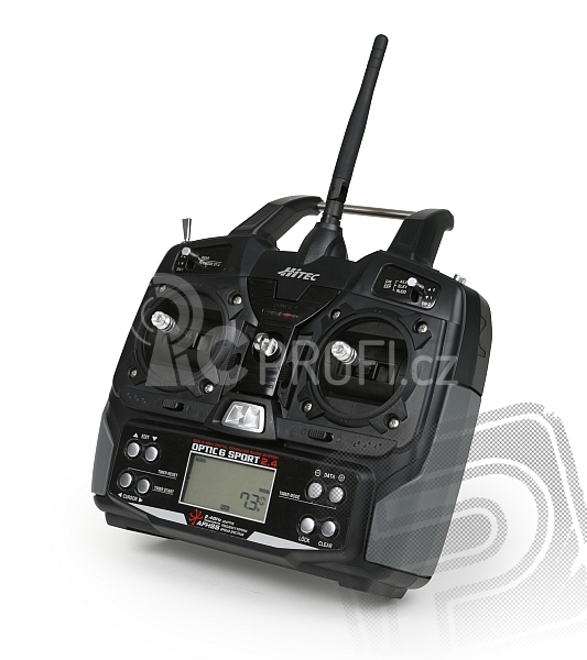 OPTIC 6 SPORT 2,4 GHz (mode 1), přijímač Minima 6S