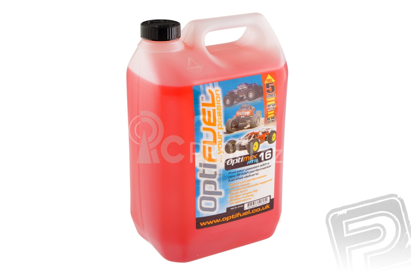 Optimix RTR 16% 5l palivo pro CAR (v ceně SPD 12,84 kč/L)