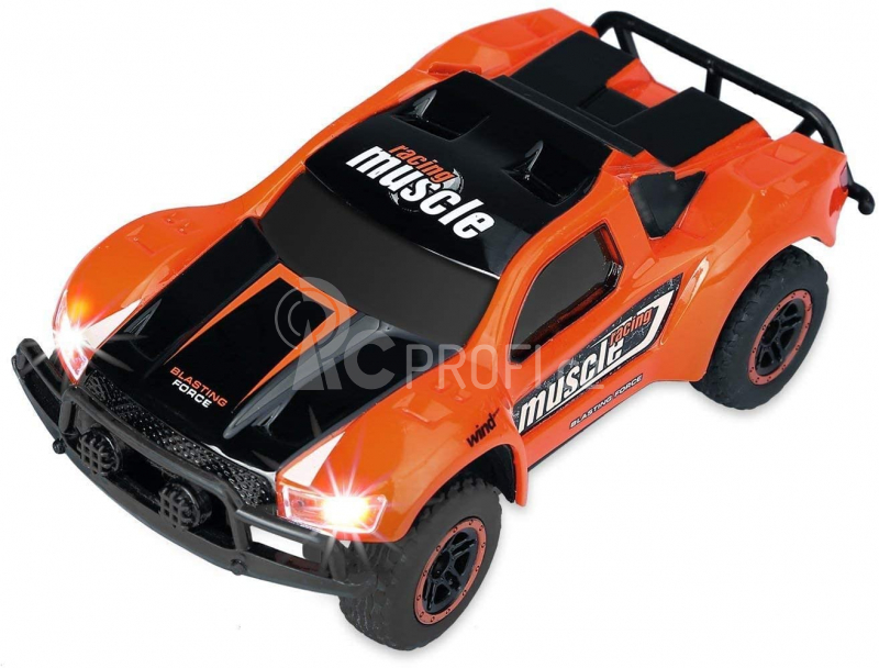 RC auto Muscle Racing 1:43, oranžová