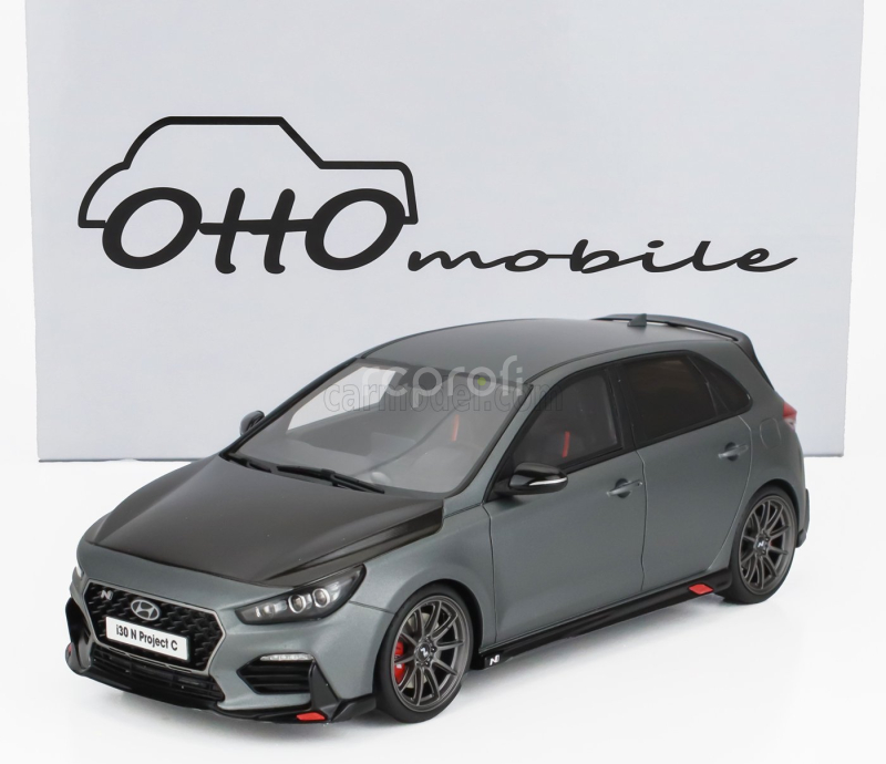 Otto-mobile Hyundai I30n Project C 2022 1:18 Matt Grey