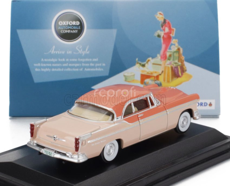 Oxford-models Chrysler New Yorker Deluxe 1955 1:87 2 Odstíny Béžové
