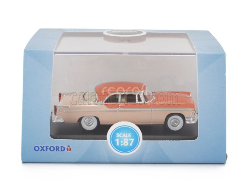Oxford-models Chrysler New Yorker Deluxe 1955 1:87 2 Odstíny Béžové