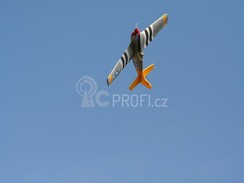 P-51 Mustang EPP barevný 1100mm (Šplích.)