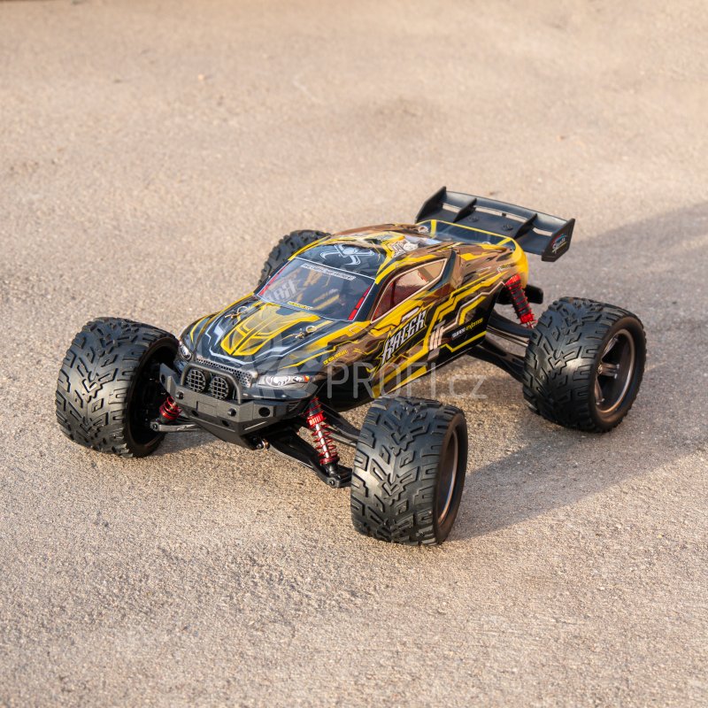 RC auto X9116 Challenger truggy, žlutá