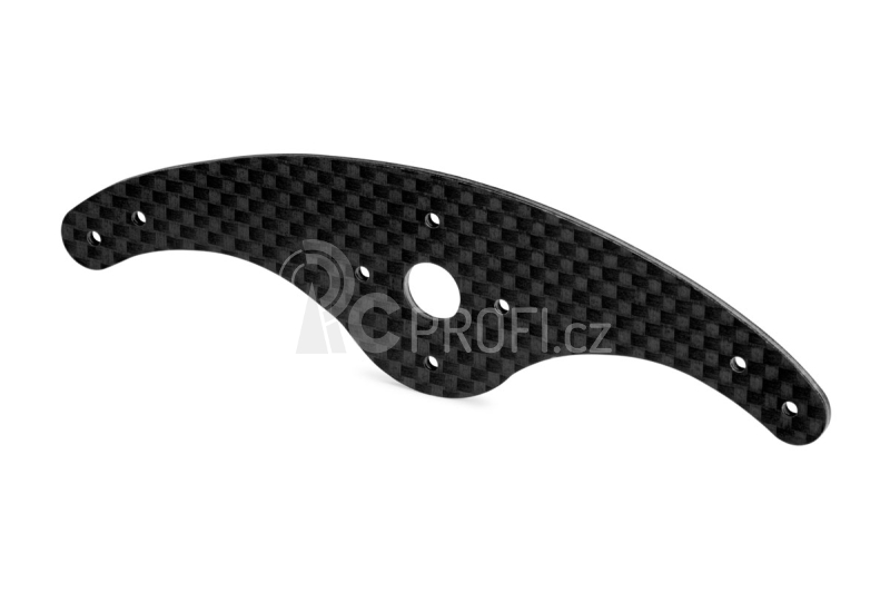 Páka serva uhlíková dvouramenná oblouková 110 x 31mm