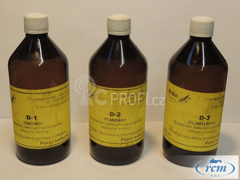 Palivo detonační D-2 standard 215ml