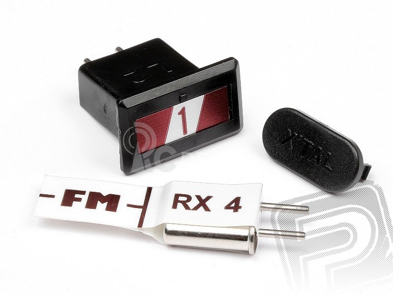 Pár krystalů FM (hnědá kanál 1/26.995MHz)
