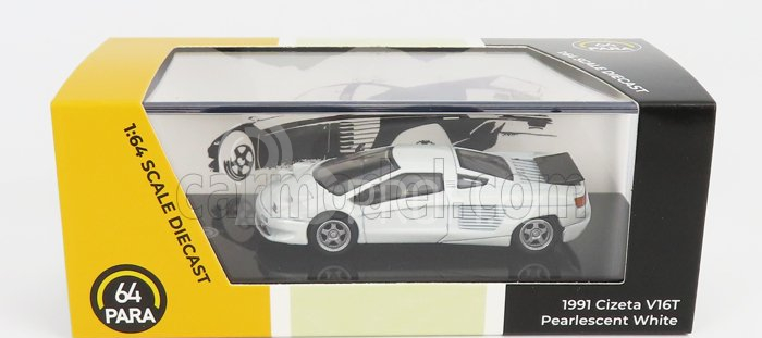 Paragon-models Cizeta V16t 1991 1:64 Bílá
