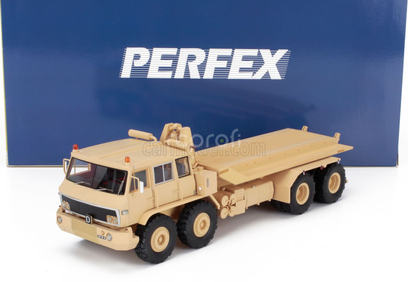 Perfex Willeme T40a Tractor Truck 8x8 Tidelium Trasporto Carri Tank Transports (porte-char Creusot-loire Industrie) 4-assi 1983 1:43 Vojenský Písek