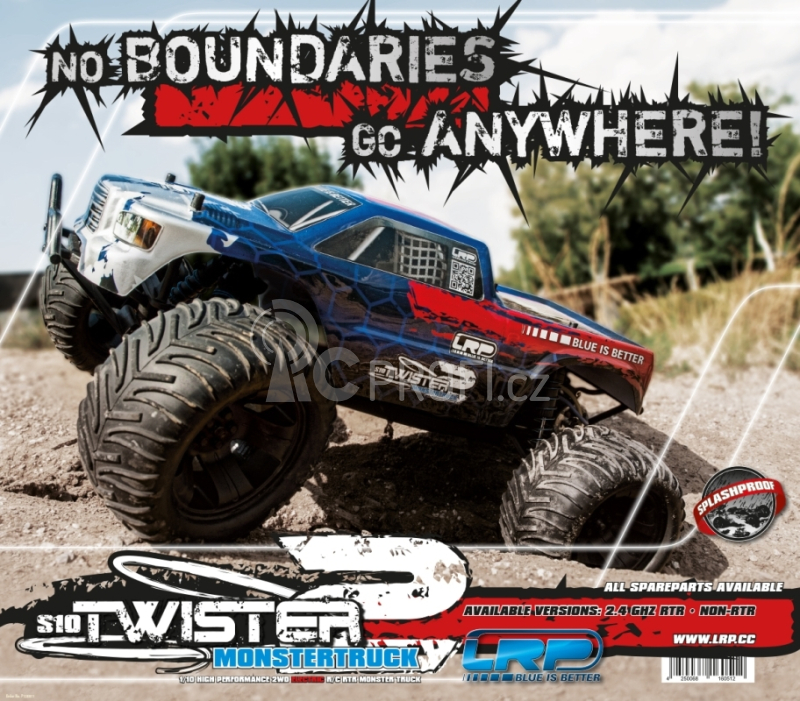 Plakát S10 Twister Monster Truck 2 od LRP