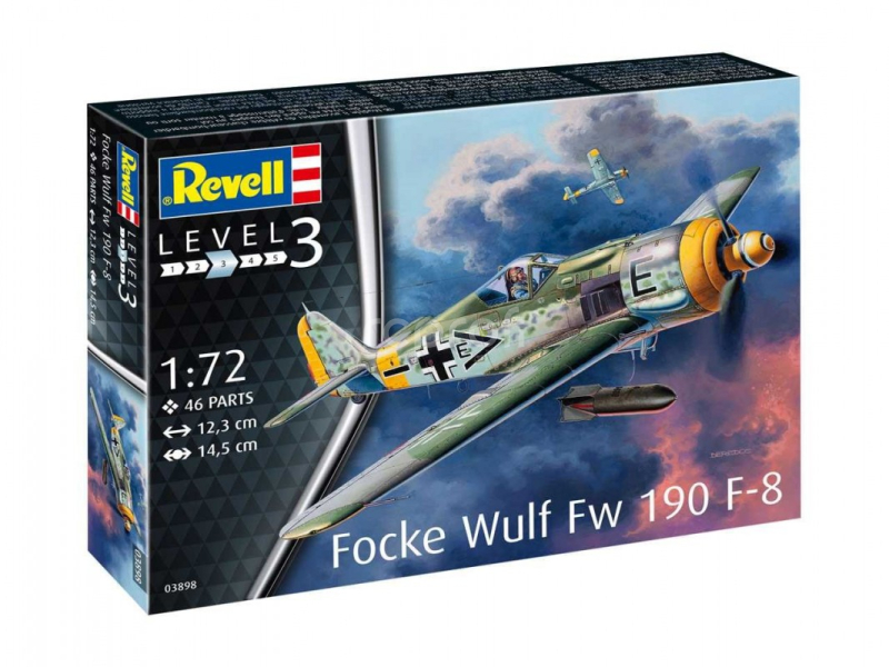 Plastic ModelKit letadlo 03898 - Focke Wulf Fw190 F-8 (1:72)