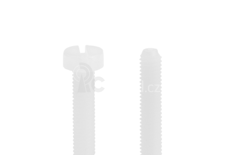 Plastový/Nylon šroub s válcovou hlavou M5x40mm, 10ks