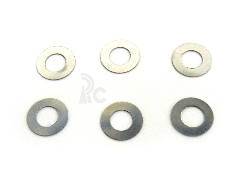 Podložky 7,9x3,3x0,5 mm (6 ks)