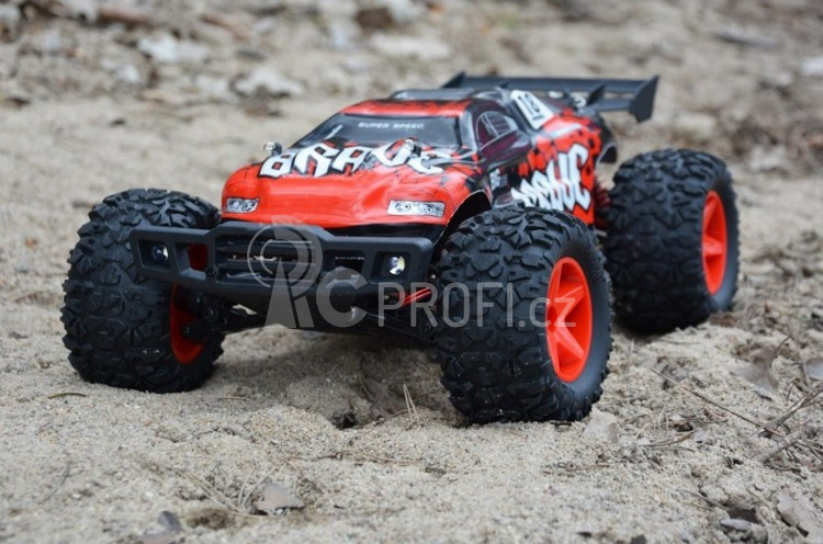 RC auto Pioneer Brave, černočervená