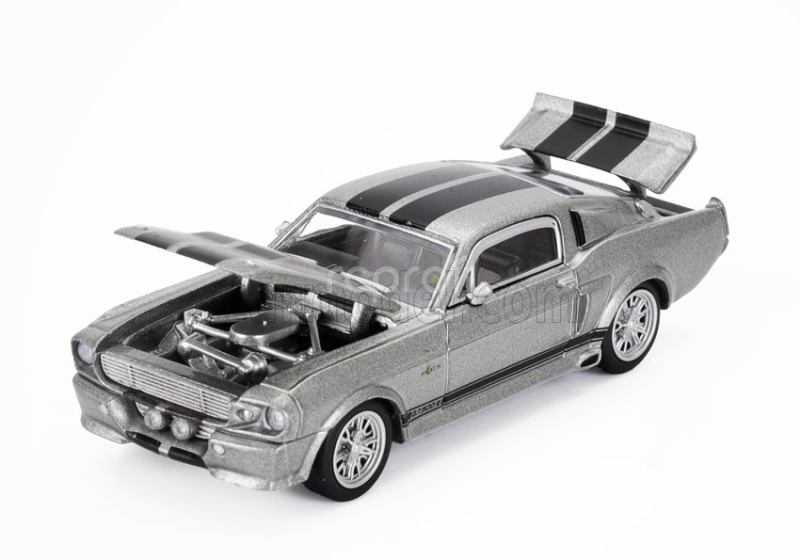 Pop-race-limited Ford usa Mustang Shelby Gt500 Coupe 1967 1:64 Šedá Černá