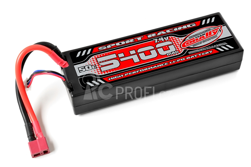 Power Racing 50C-5400mAh-7,4V-LiPo Stick Hardcase-T-DYN