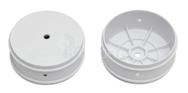 Přední disky 61 mm bílé pro 4WD (HEX 12 mm) - 2 ks