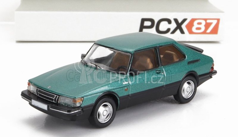 Premium classixxs Saab 900 Turbo 1986 1:87 Zelená