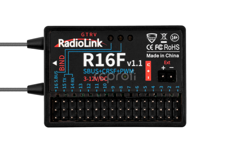 Přijímač R16F