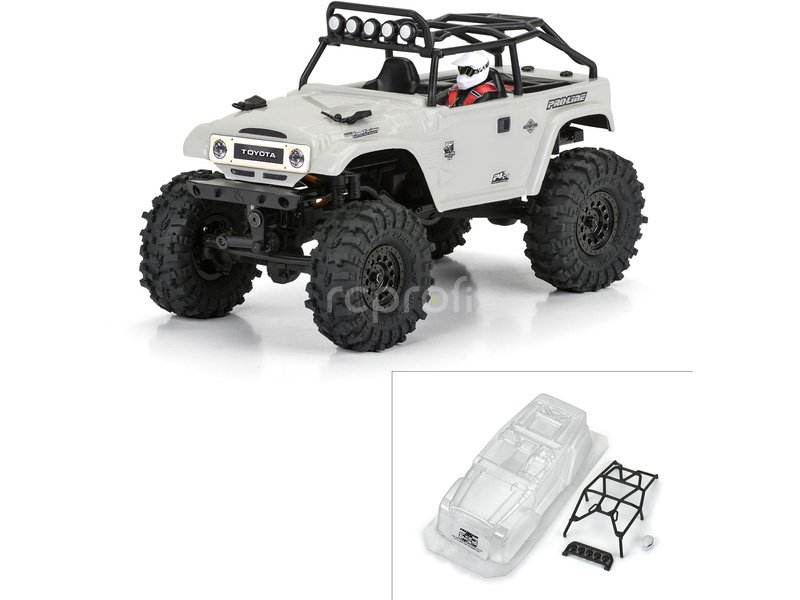 Pro-Line karosérie 1:24 1979 Toyota Land Cruiser FJ40 nenabarvená: SCX24